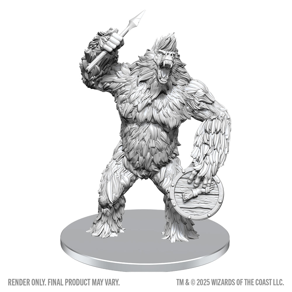 Dungeons & Dragons: Nolzur`s Marvelous Unpainted Miniatures - W28 Classic Yeti