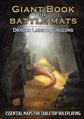 Dragon Lairs N Dungeons: A Giant Book Battlemat