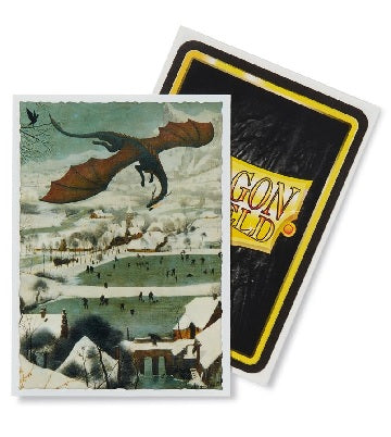 Dragon Shield Sleeves: Art Hunters in the Snow