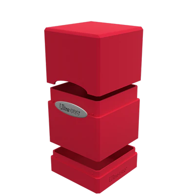 Ultra Pro: Classic Satin Tower - Apple Red
