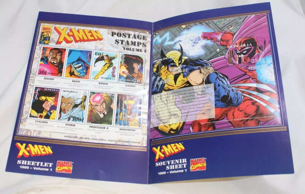 X-Men Official Postage Stamps