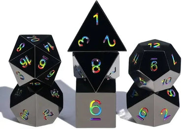 7pc RPG Set - Dark Rainbow