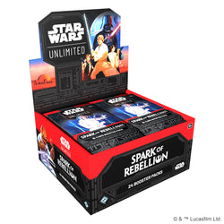 Star Wars Unlimited - Spark of Rebellion Booster Display
