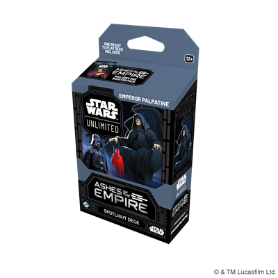 Star Wars: Unlimited - Ashes of the Empire: Spotlight Deck (Emperor Palpatine)
