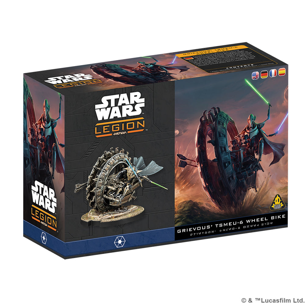 Star Wars: Legion - General Grievous' TSMEU-6 Wheel Bike