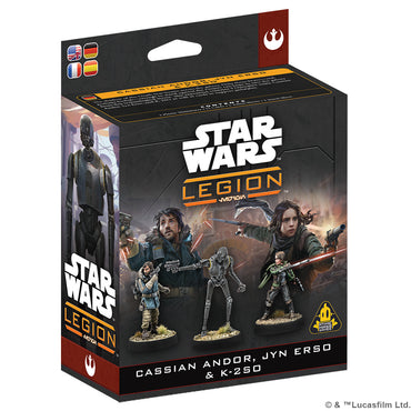 Star Wars: Legion – Cassian Andor, Jyn Erso & K-2SO