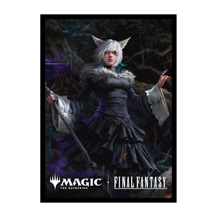 Magic the Gathering CCG: Final Fantasy - 100ct Deck Protector Sleeves Commander B