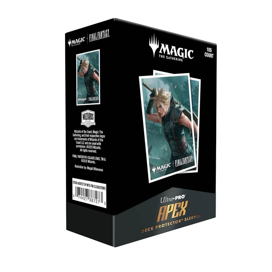 Magic the Gathering CCG: Final Fantasy - 105ct Apex Deck Protector sleeves v1