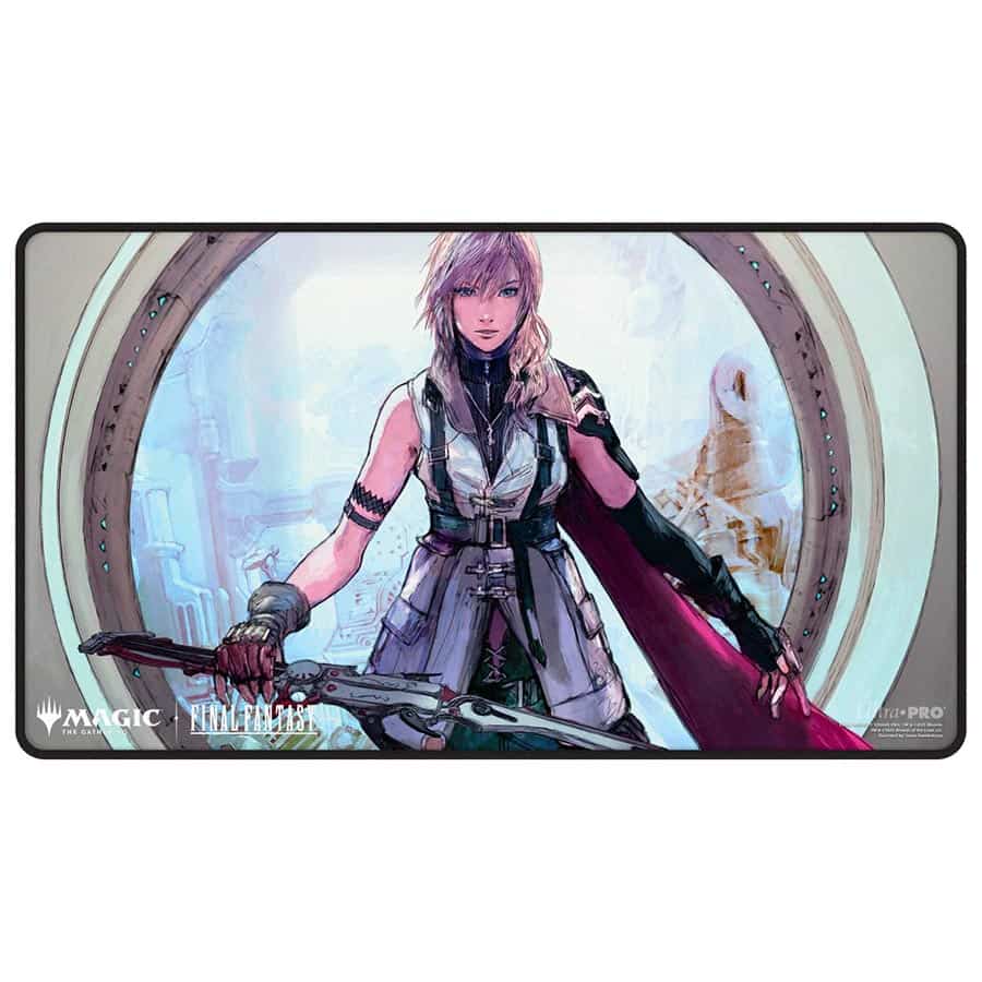 Magic the Gathering CCG: Final Fantasy - Black Stitched Playmat Premium W