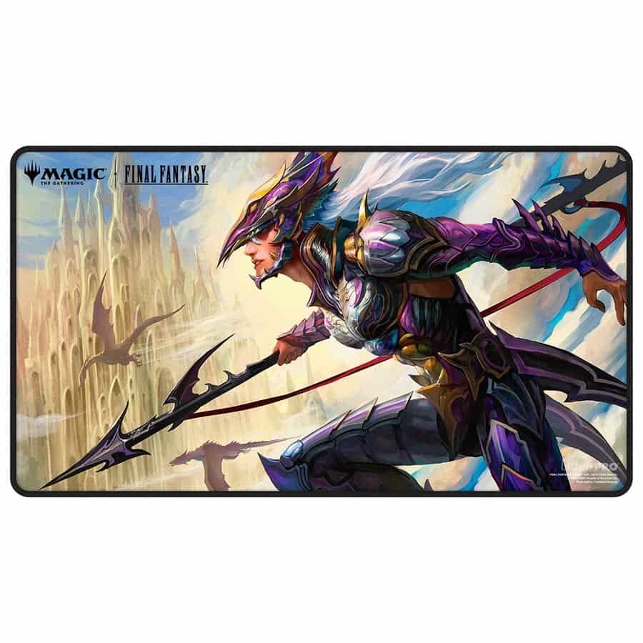 Magic the Gathering CCG: Final Fantasy - Black Stitched Playmat Premium X