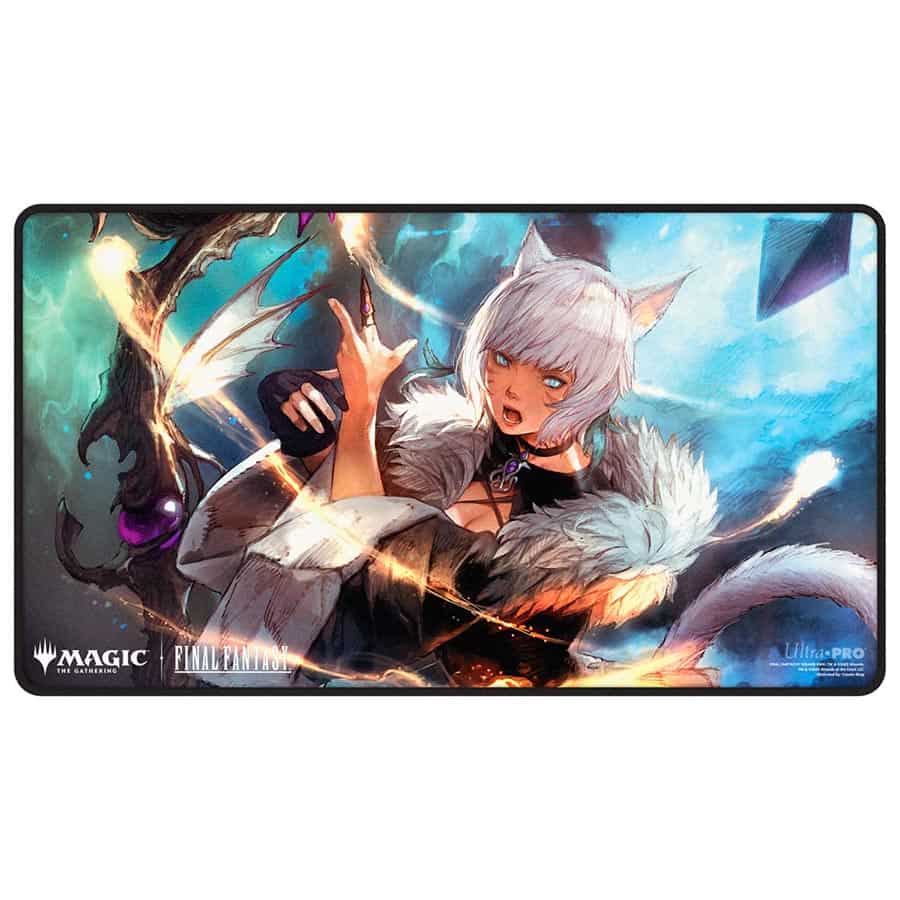 Magic the Gathering CCG: Final Fantasy - Black Stitched Playmat Premium Z