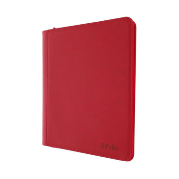 BCW: Z-Folio - 9-Pocket LX Album - Toploaders - Red