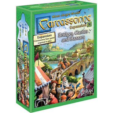 Carcassonne: Bridges, Castles, Bazaars Expansion
