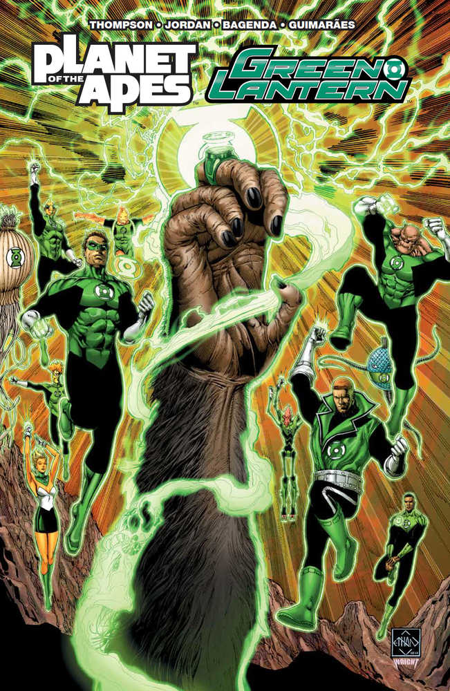 Planet Of Apes Green Lantern TPB