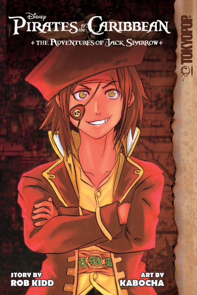 Disney Manga Pirates Caribbean Jack Sparrows Adventure Graphic Novel