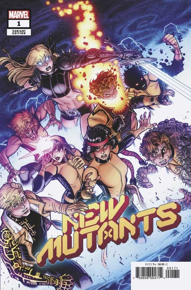 New Mutants #1 Bradshaw Variant Dx