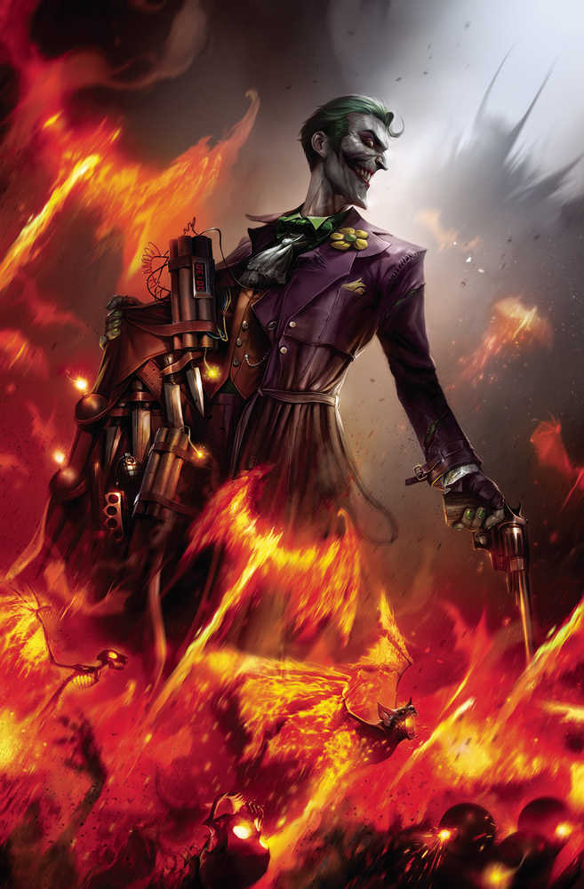 Batman #95 Card Stock F Mattina Variant Edition Joker War