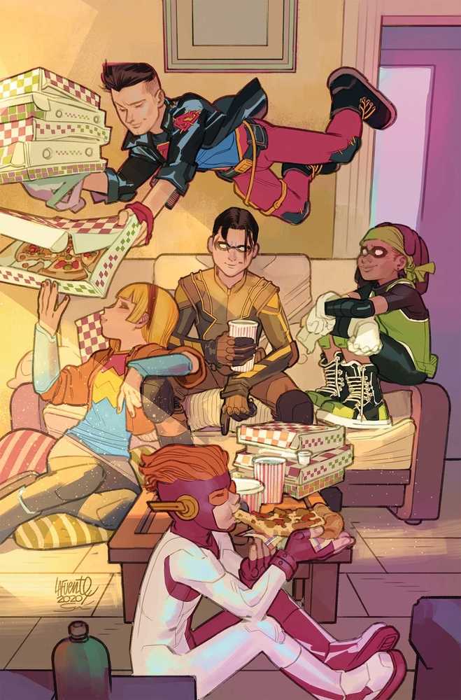 Young Justice #16 Darko Lafuente Variant Edition