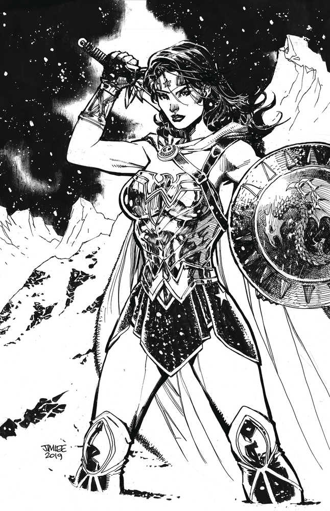 Wonder Woman #759 Card Stock Jim Lee Variant Edition