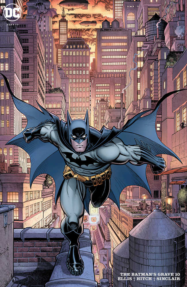 Batmans Grave #10 (Of 12) Card Stock A Adams Variant Edition