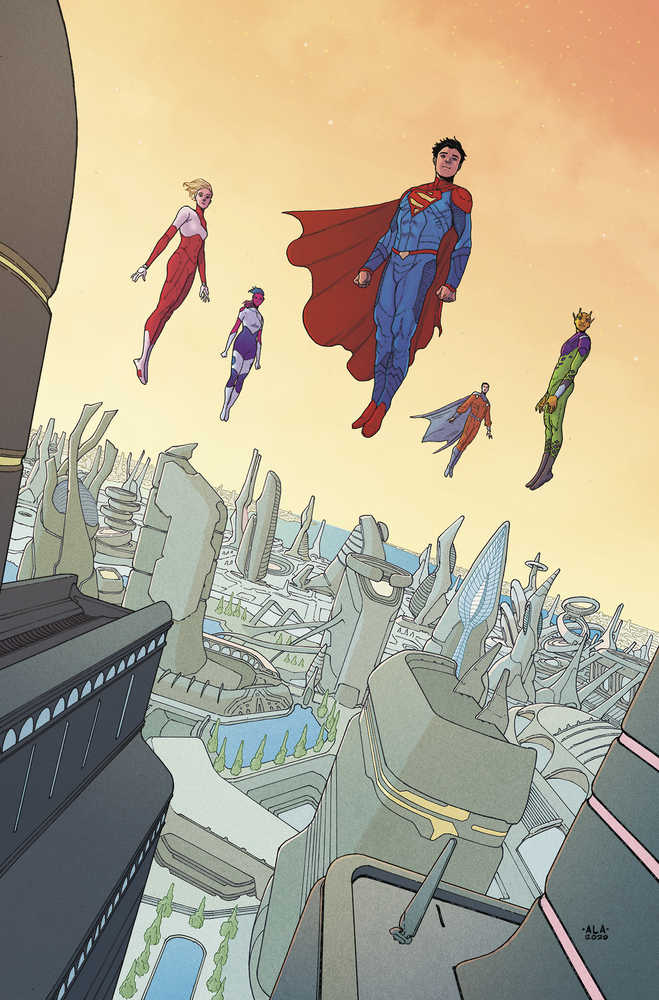 Legion Of Super Heroes #9 Andre Lima Variant Edition