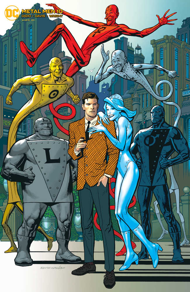 Metal Men #10 (Of 12) Kevin Nowlan Variant Edition