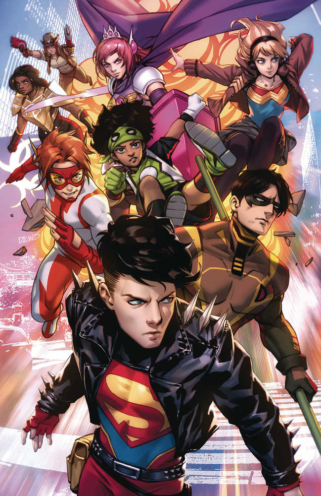 Young Justice #18 Card Stock Derrick Chew Variant Edition