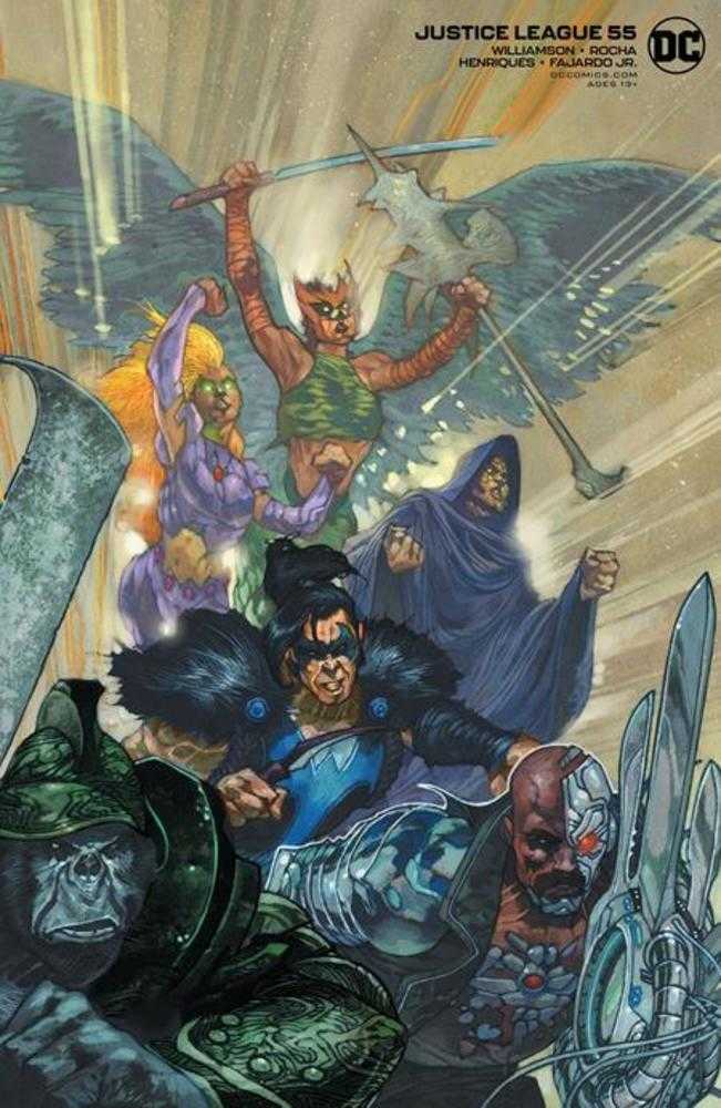 Justice League #55 Simone Bianchi Variant Edition Dark Nights Death M