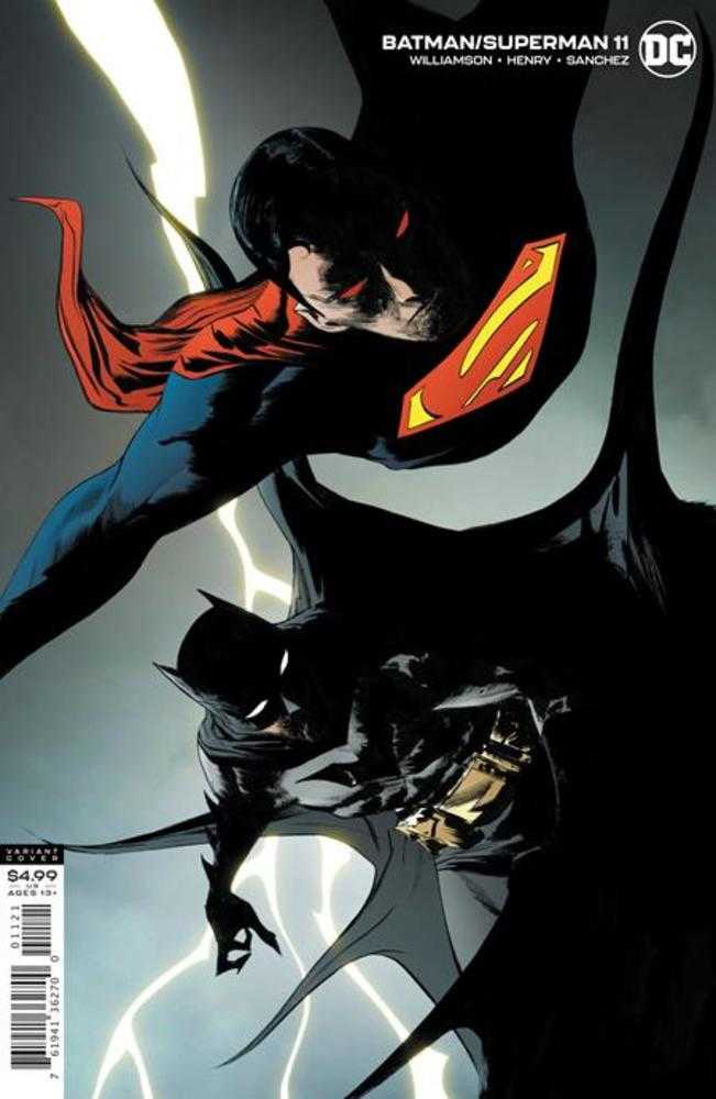 Batman Superman #11 Card Stock Jae Lee Variant Edition