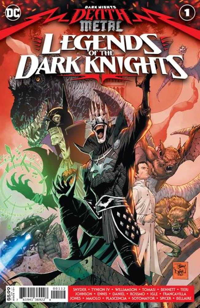 Dark Nights Death Metal Legends Ot Dark Knights #1 Second Printing