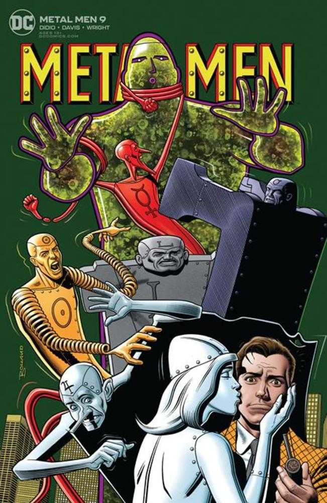 Metal Men #9 (Of 12) Card Stock Brian Bolland Variant Edition