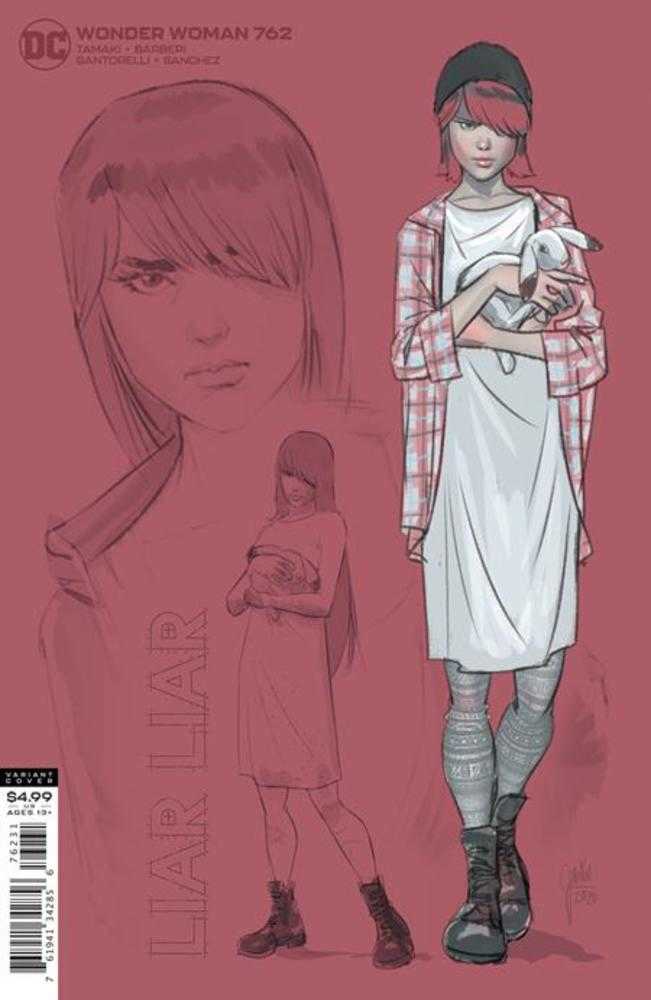 Wonder Woman #762 1 in 25 Mikel Janin Liar Liar Card Stock Variant