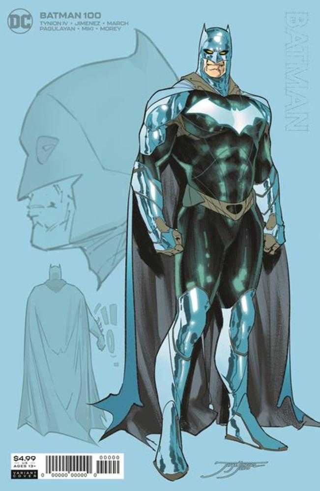 Batman #100 1 in 25 Jorge Jimenez Card Stock Variant (Joker War)