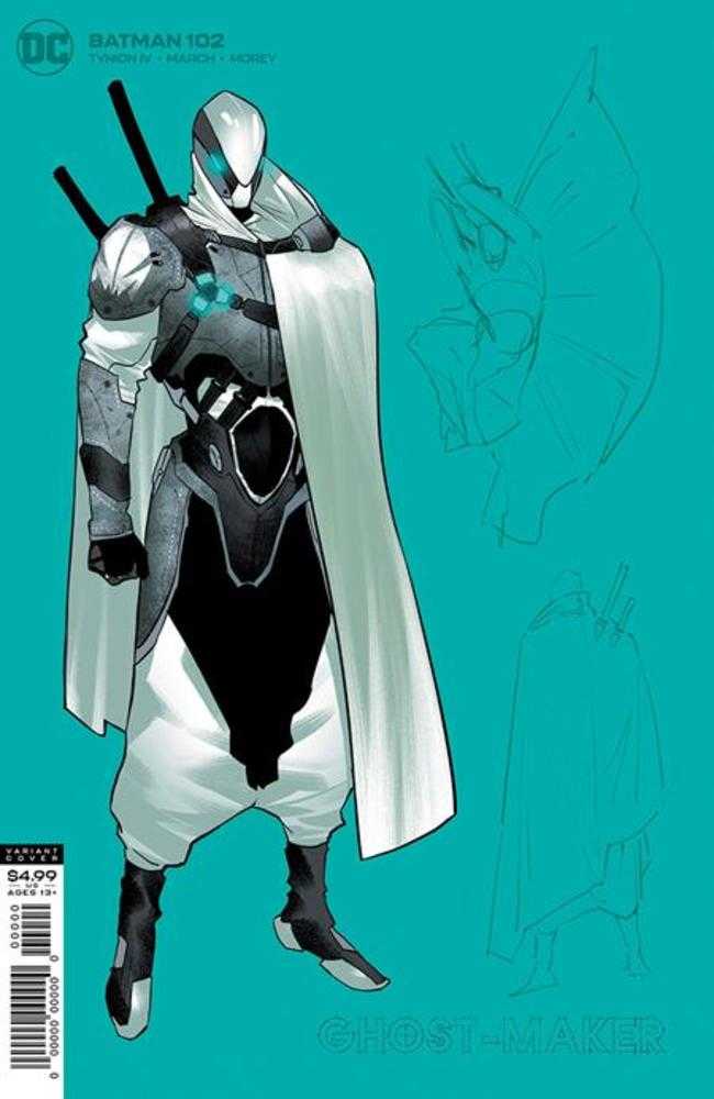 DC BATMAN #102 1:25 Ghost-Maker バットマン Batman #102 1 in 25 Jorge Jimenez Ghost-Maker Card Stock Variant