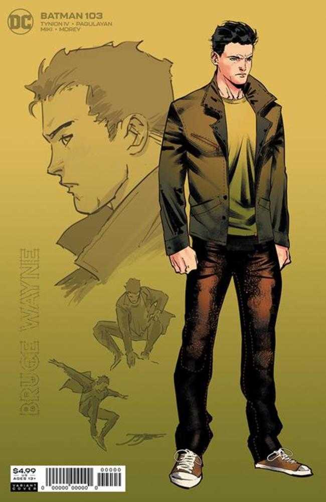 Batman #103 1 in 25 Jorge Jimenez Bruce Wayne Card Stock Variant