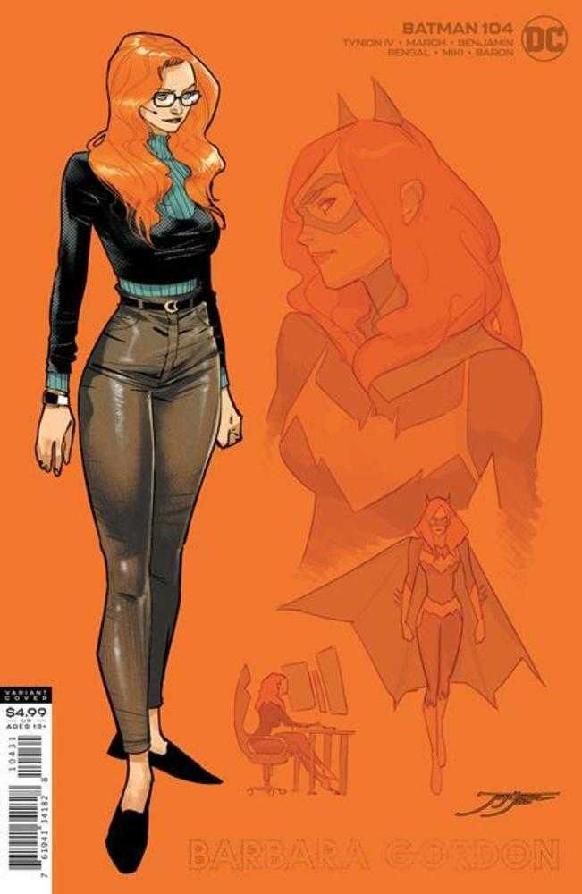 Batman #104 1 in 25 Jorge Jimenez Card Stock Variant