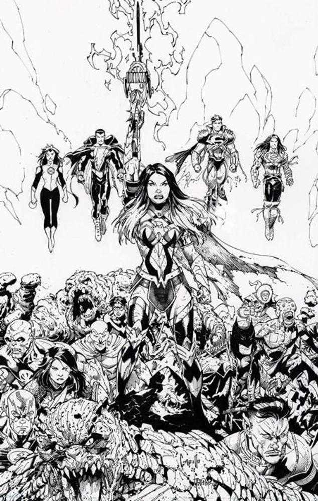 Dark Nights Death Metal #6 (Of 7) Cover A Greg Capullo Foil Embossed