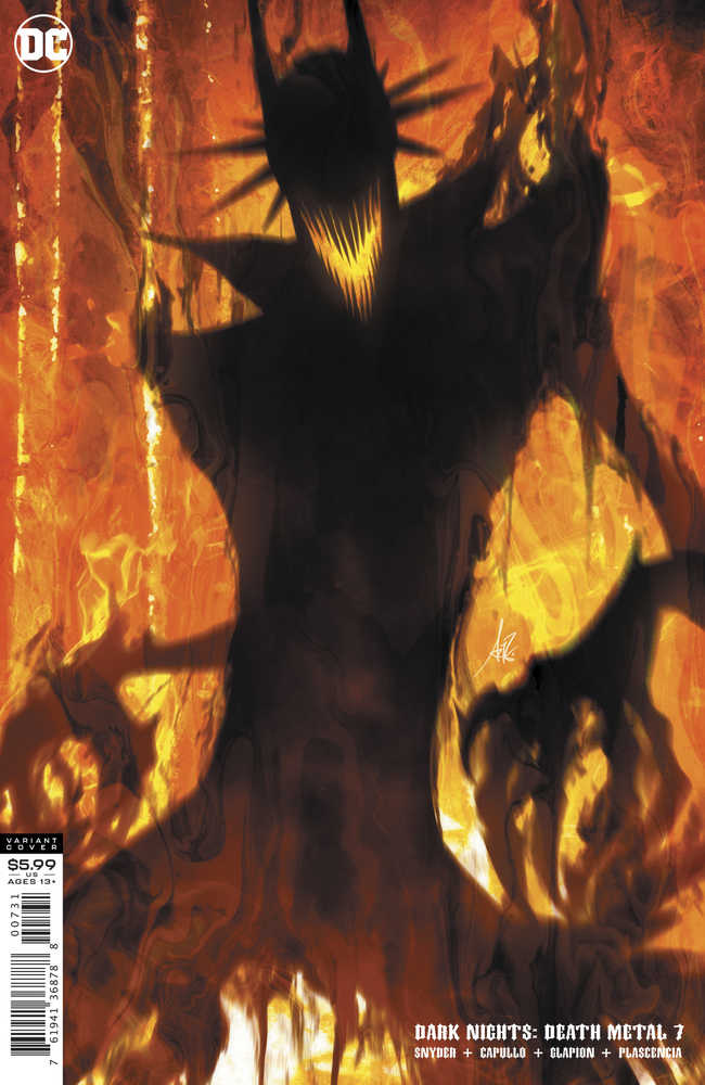 Dark Nights Death Metal #7 (Of 7) Cover C Stanley Artgerm Lau Batman Who Laughs Variant