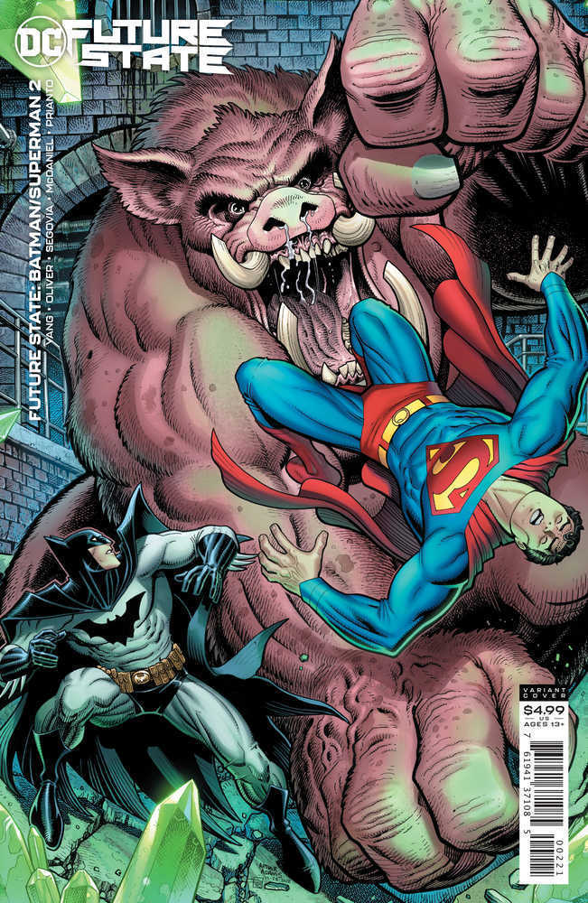 Future State Batman Superman #1 (Of 2) Cover B Arthur Adams Card Stock Variant