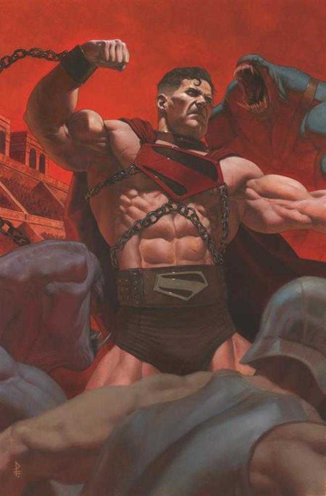 Future State Superman Worlds Of War #1 (Of 2) Cover B Riccardo Federici Card Stock Variant