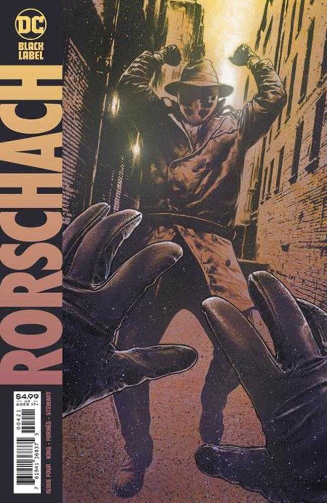 Rorschach #4 (Of 12) Cover B Travis Charest Variant (Mature)