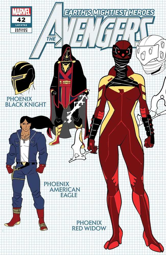 Avengers #42 Garron Design Variant