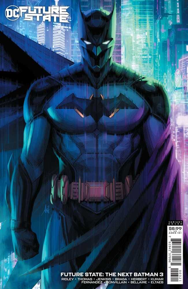 Future State The Next Batman #3 (Of 4) Cover B Stanley Artgerm Lau Card Stock Variant