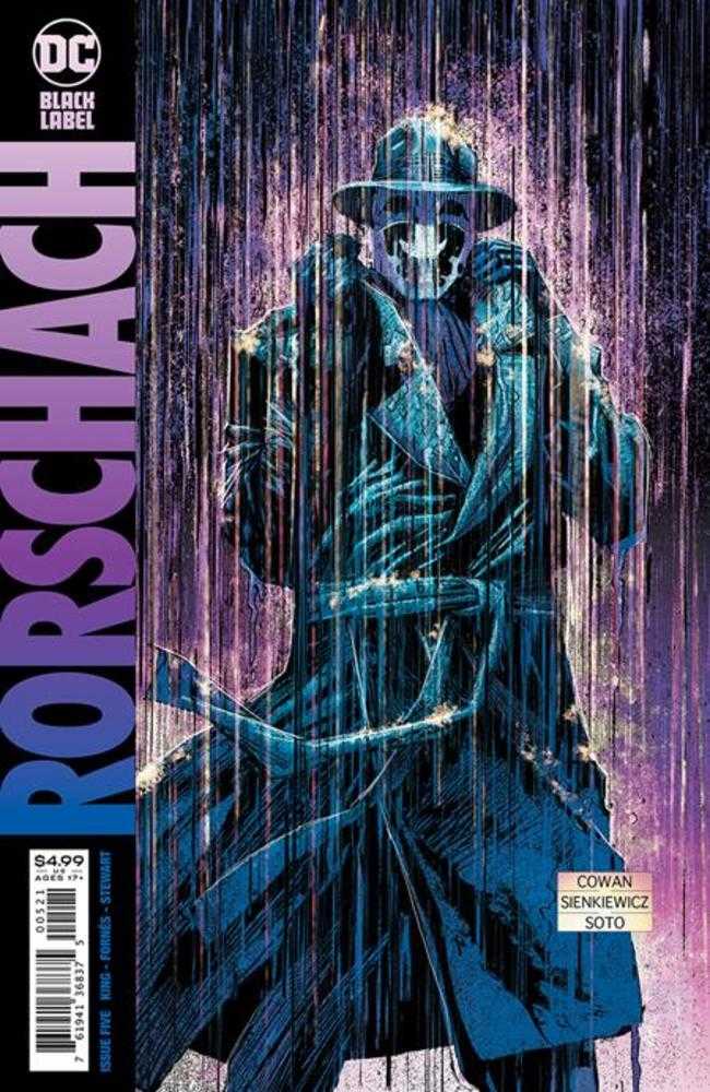 Rorschach #5 (Of 12) Cover B Denys Cowan & Bill Sienkiewicz Variant (Mature)