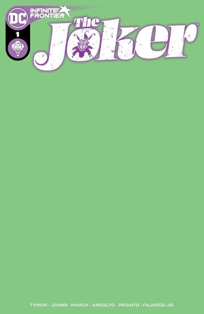 Joker #1 Cover D Blank Variant