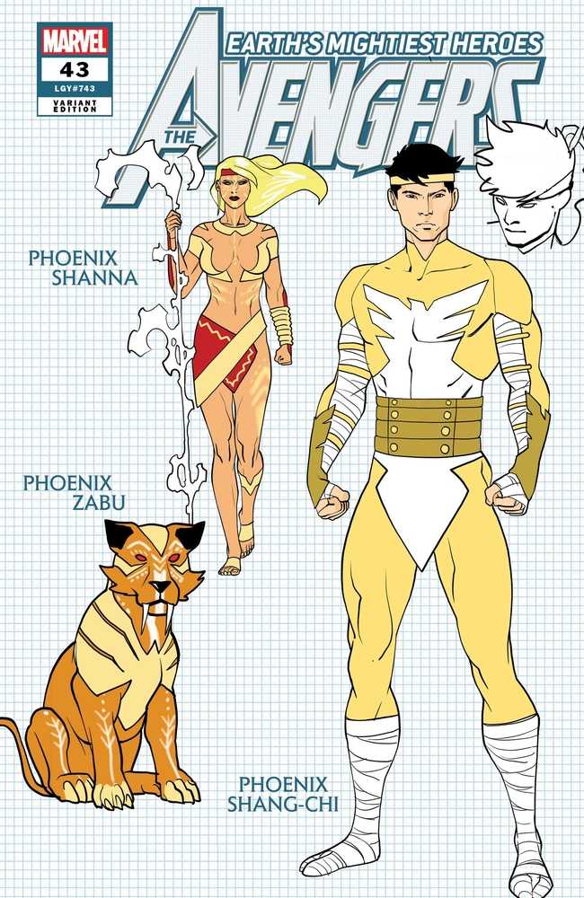 Avengers #43 Garron Design Variant