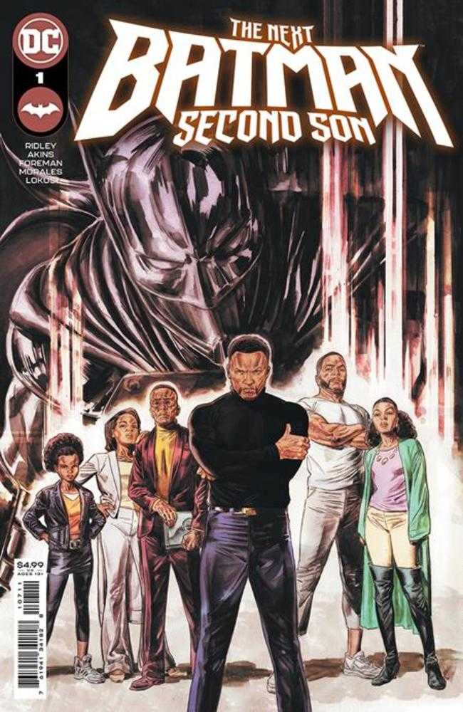 Next Batman Second Son #1 (Of 4) Cover A Doug Braithwaite
