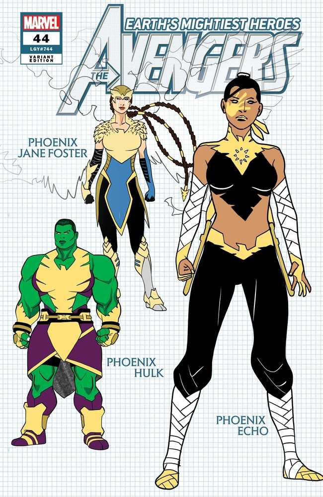 Avengers #44 Garron Design Variant