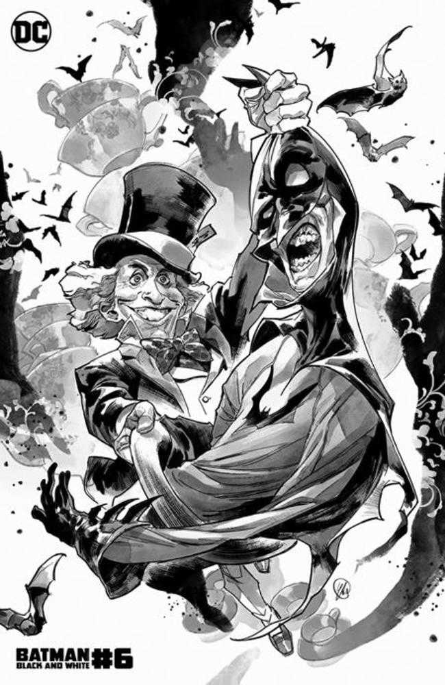 Batman Black & White #6 (Of 6) Cover C Yasmine Putri Mad Hatter Variant
