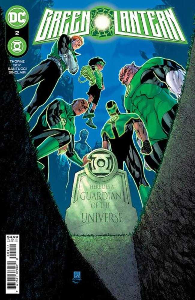 Green Lantern #2 Cover A Bernard Chang